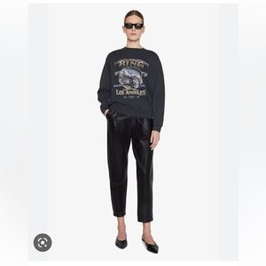 EUC Anine Bing Ramona Biker Sweatshirt